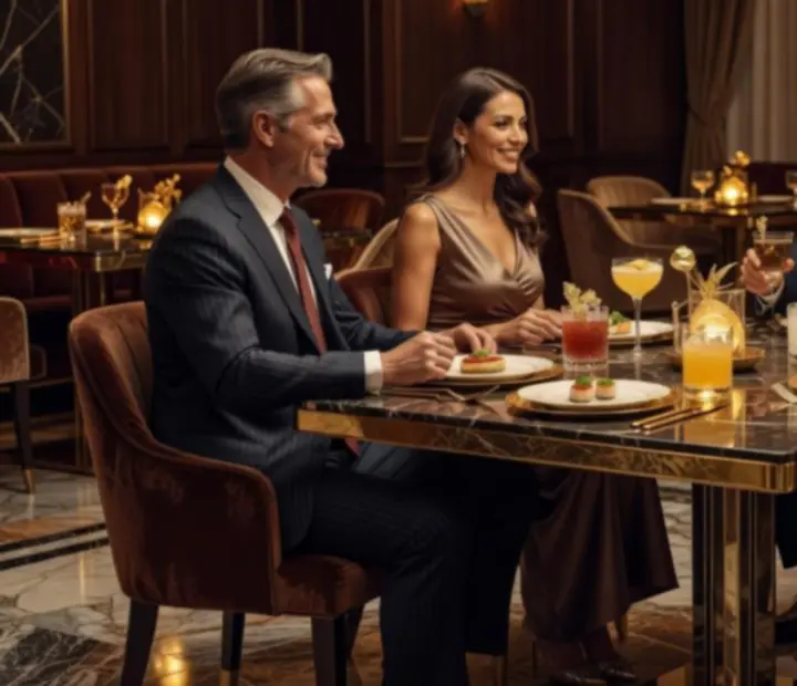 VIP večer v privátní části restaurace Casceria